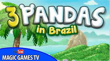 3 Панды в Бразилии игра для детей | 3 Pandas in Brazil