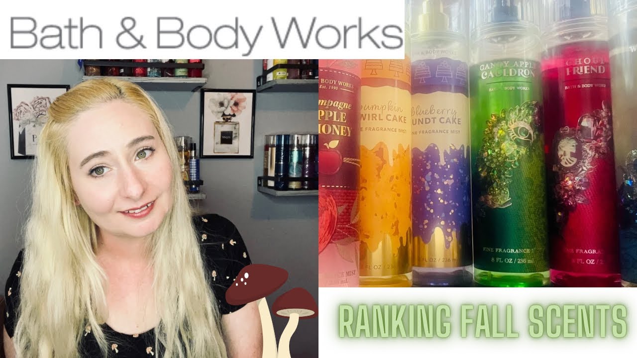 RANKING NEW RELEASES FROM BATH & BODY WORKS FROM LEAST FAVORITE TO MOST FAVORITE | Fall & Halloween