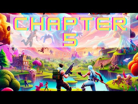 Fortnite Chapter 5 Epic: StrayX vs Harley Quinn Battle!