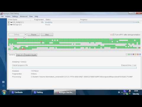 How to defrag / Cleanup your hard drive? - Auslogics Disk defrag