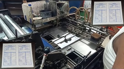 Prashanti Hospitals Estimation Printing by Hamada Offset Printing Machine 🙏 Offset Printing