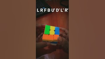 How to make the Tetris pattern on Rubik