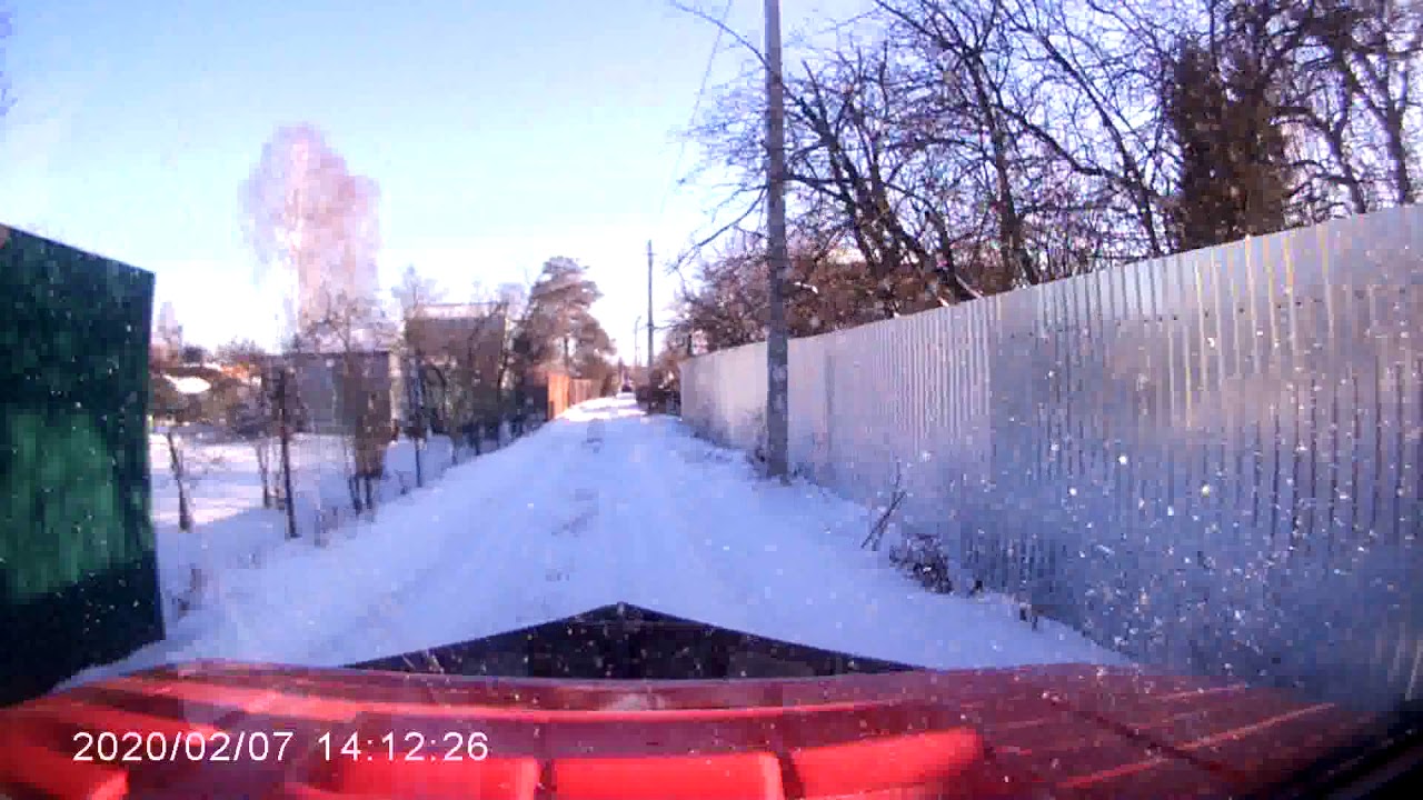 Нивой почистить снег Нивой почистить снег