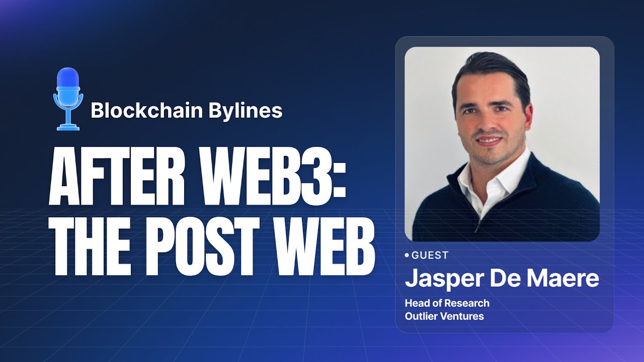 After Web3: The Post Web with Jasper De Maere
