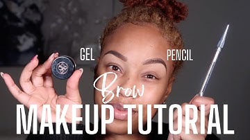 EASY EYEBROW TUTORIAL FOR BEGINNERS | Anastasia Dip Brow Pomade Vs. Benefit Precise Brow Pencil