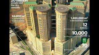 The Abraj Kudai Hotel - Makkah.  The vertical city in Makkah.