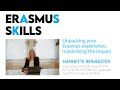 Erasmus Skills - Unpacking your Erasmus Experience