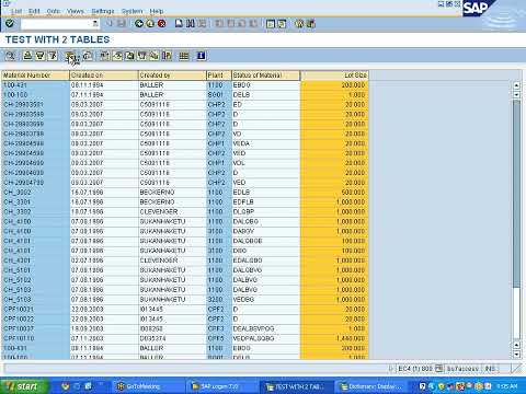 SAP ALV Report