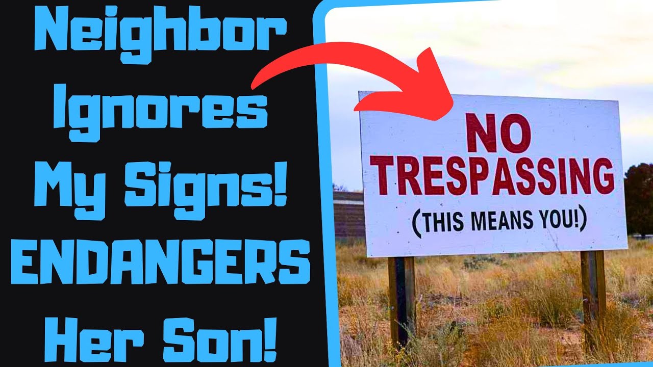r/EntitledPeople - Karen Lets Her Son Trespass to DESTROY My Yard! Threatens to SUE ME!