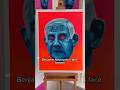 Which version of this painting do you see? #acrylicpainting #netanyahu #algorithm #tattoo