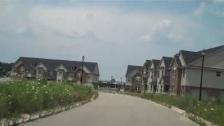 2010 07 11   Monroe, Michigan road to nowhere real estate collapse and squatter condos