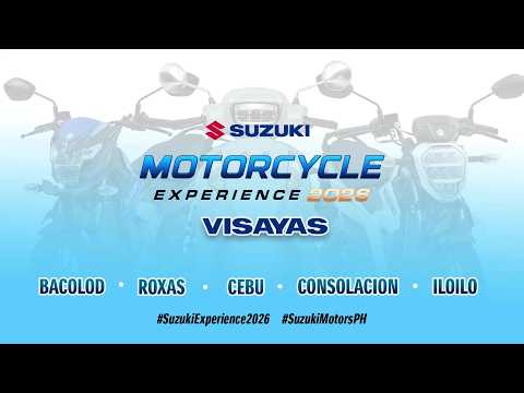 Suzuki Motorcycle Experience Visayas 2026
