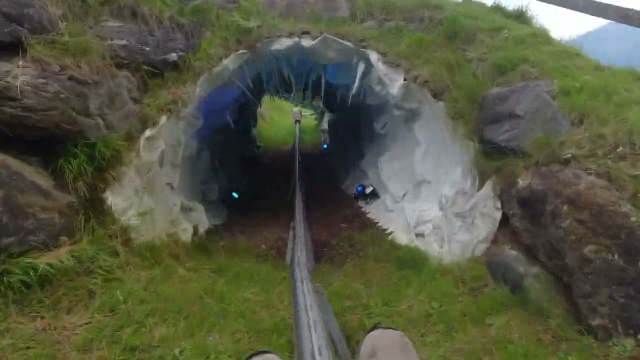 2150m Long Single Rail Alpine Roller Coaster Fisser Flitzer - With Dinosaurs, Pirates, and Fire?