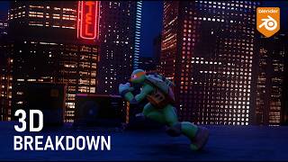 Information Ninja Turtle Parkour | 3D Animation Breakdown Guide