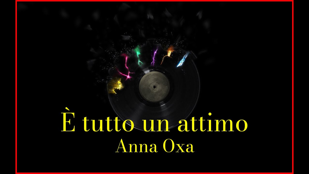 anna oxa tutto un attimo