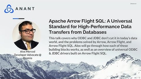 DEL #77: Apache Arrow Flight SQL: A Universal Standard for High-Performance Data Transfers from Data