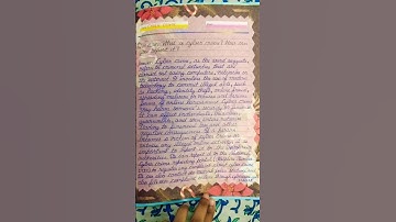 What is Cyber Crime? How can you report it? Class 8 Computer #shorts #ytshorts #cybercrime #fyp #fy