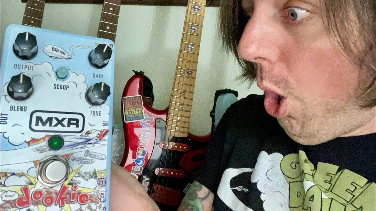 b*n様 MXR dookie drive green day billie j MXR® DOOKIE DRIVE™ PEDAL - Dunlop