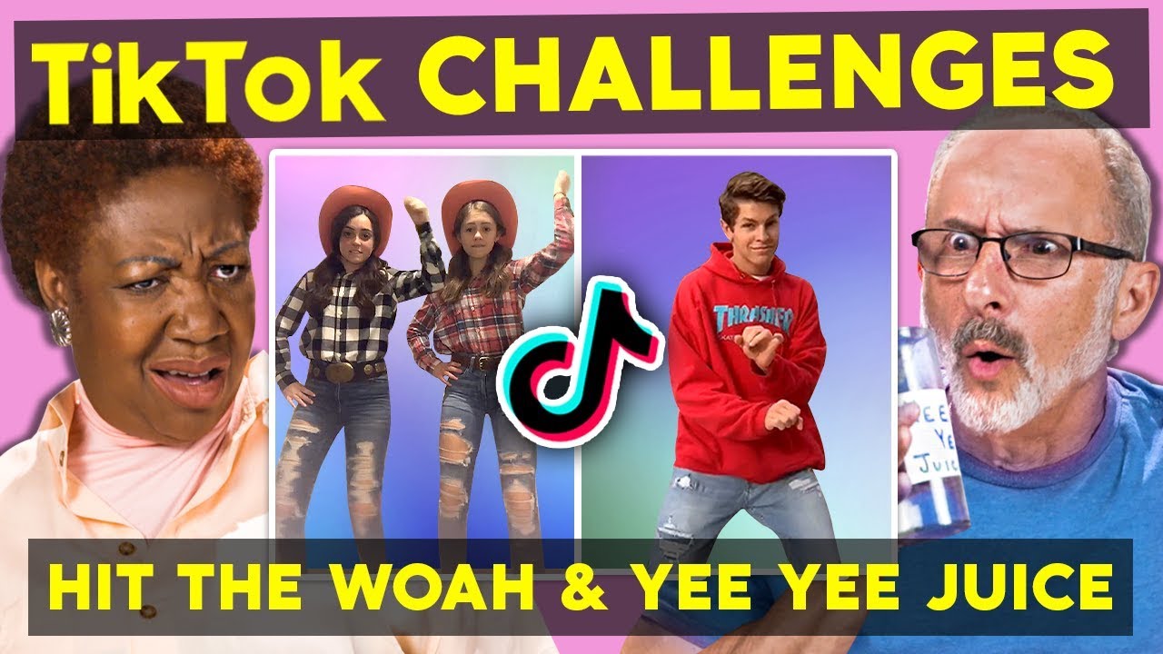 thefinebros subscriber loss Elders React To And Try Tik Tok Challenges (Old Town Road, Hit The Woah, Moto Moto)