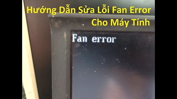 Sửa lỗi “Fan error” Thank part Lenovo X60,61| How to repair fan error for laptop.