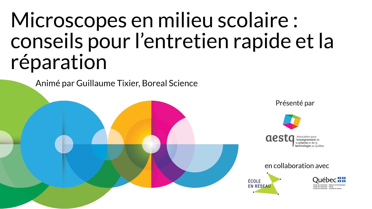 Microscopes en milieu scolaire conseils pour l'entretien rapide et la