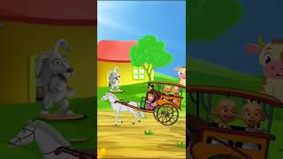 🤩 Masha and The Bear Naik Delman Bareng Upin Ipin 🐎 #mashaandthebear #naikdelman #upinipin