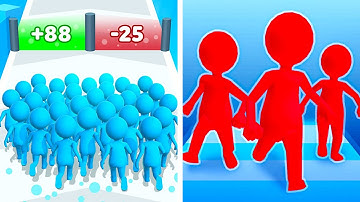 Join Clash 3D vs Count Masters🟩🟨🟧Walkthrough Max Gameplay QW5256