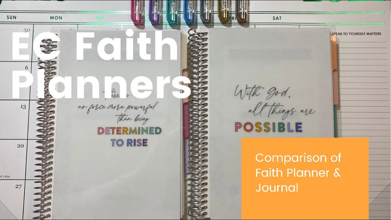 NEW FAITH PLANNERS AND JOURNALS Erin Condren A5 Planners YouTube