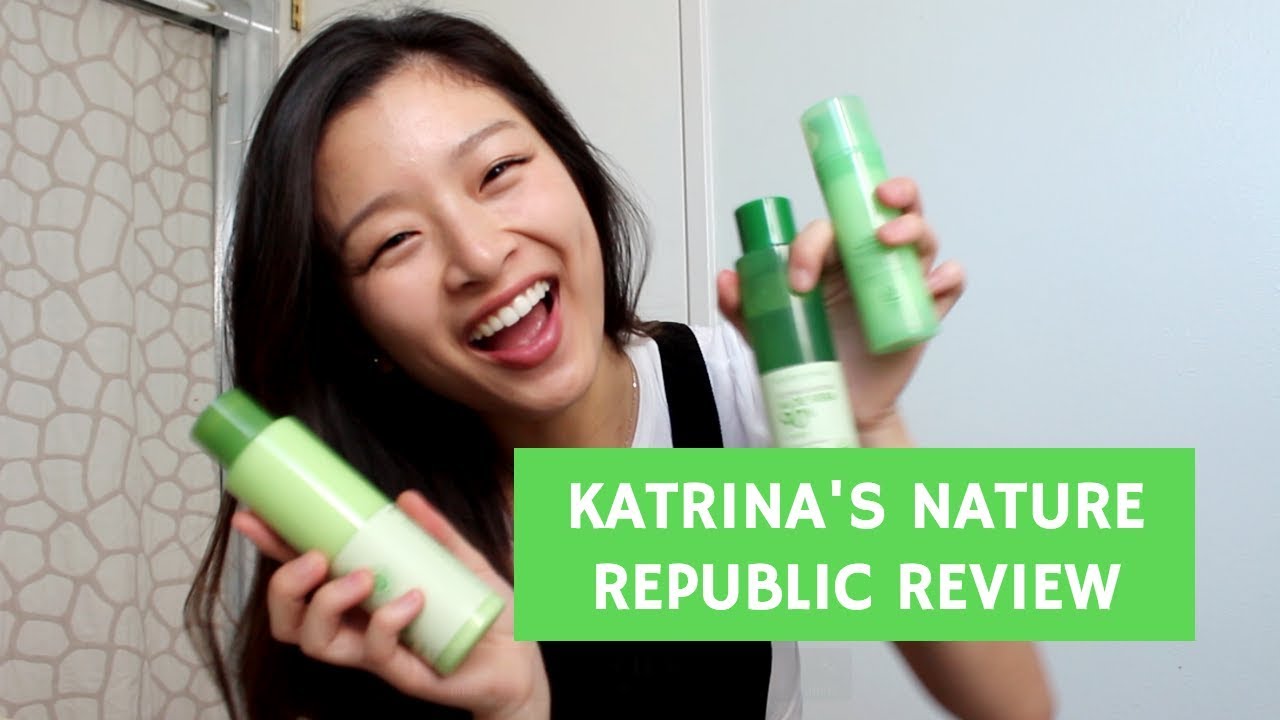 Katrina S Nature Republic Review Aloe Vera Hawaiian Fresh Serum Youtube