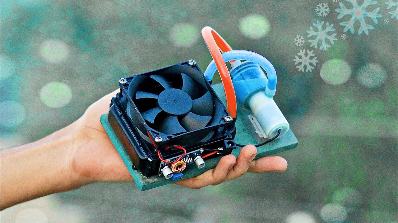 Amazing! DIY Mini Liquid Cooling System - YouTube