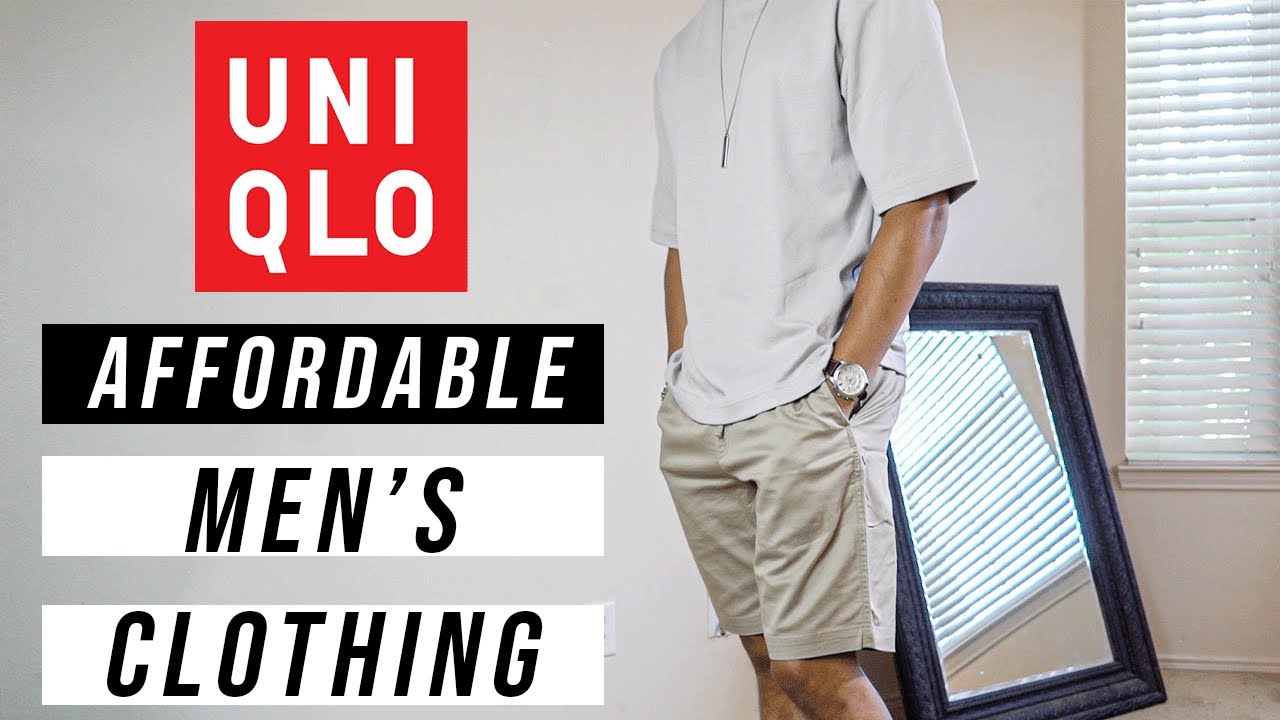 Uniqlo Men's Summer Mini Haul Airism Tee, Sweats, Shorts