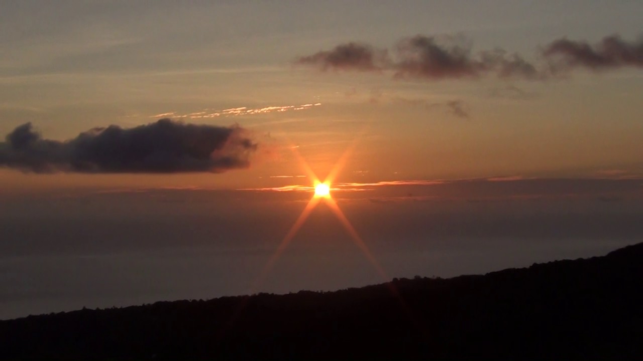 Guadeloupe 2017 Coucher De Soleil Et Dernier Rayon Vert