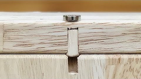 7 tipos de cerraduras y ocultaciones mediante fuerza magnética y caída natural