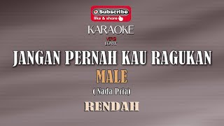 JANGAN PERNAH KAU RAGUKAN - Pance Pondaag KARAOKE - MALE (Nada Rendah) Versi COVER ( Lonny )