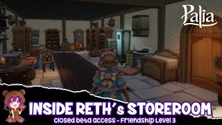 Famous Inside Reth's Storeroom | Palia Reth Friendship Level 3 Wealth