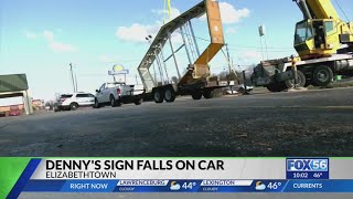 Elizabethtown Dennys Sign Falls Killing 1 Injuring 2