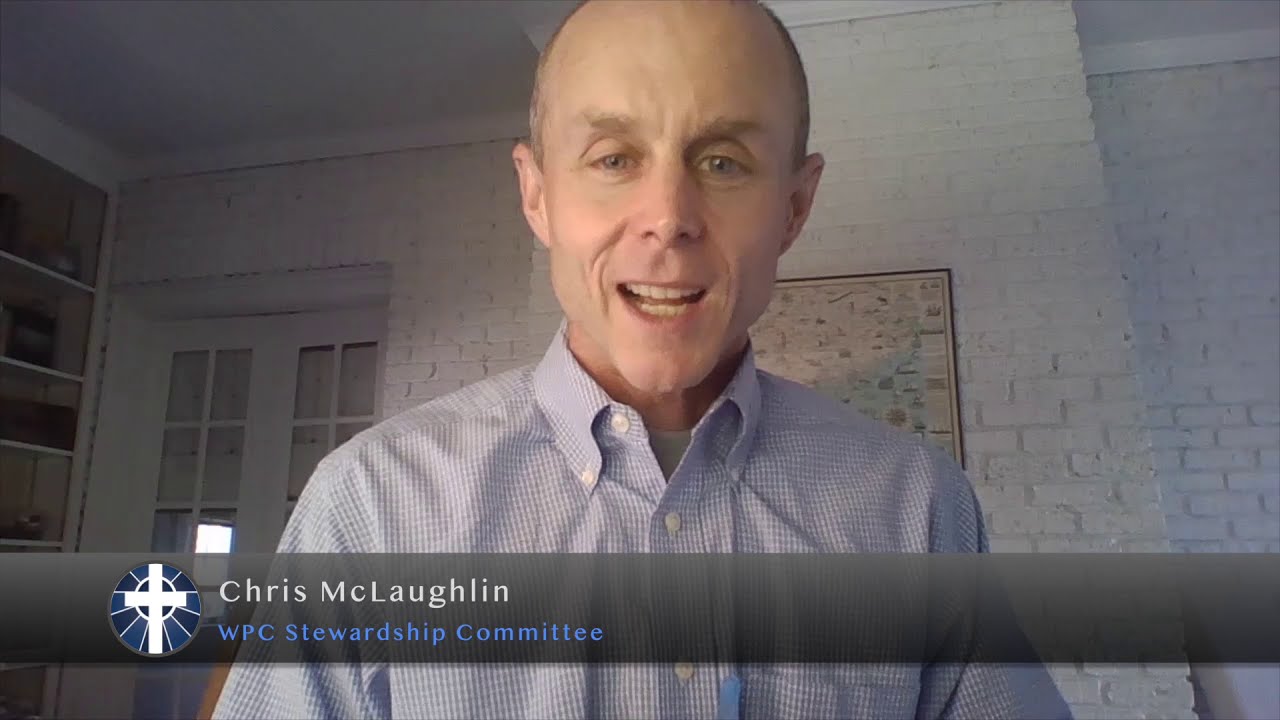Stewardship 2021: Chris McLaughlin, Sharing Our Mission, Oct. 25, 2020