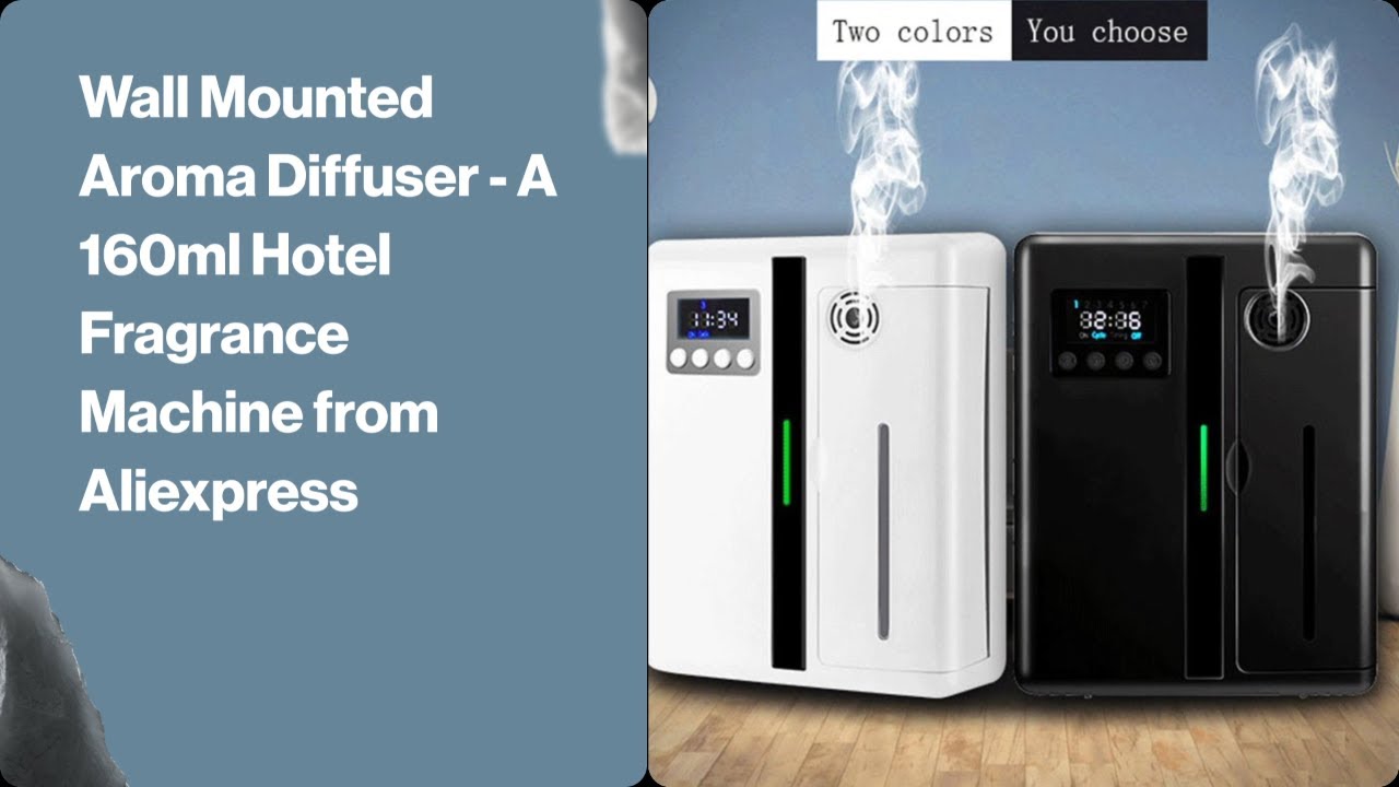 Wall Mounted Aroma Diffuser - A 160ml Hotel Fragrance Machine from Aliexpress