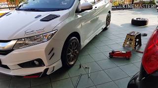 Honda City Custom Wheels Rims Ce28 Youtube