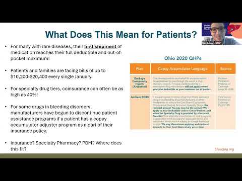 NORD Webinar: Copay Accumulator Programs