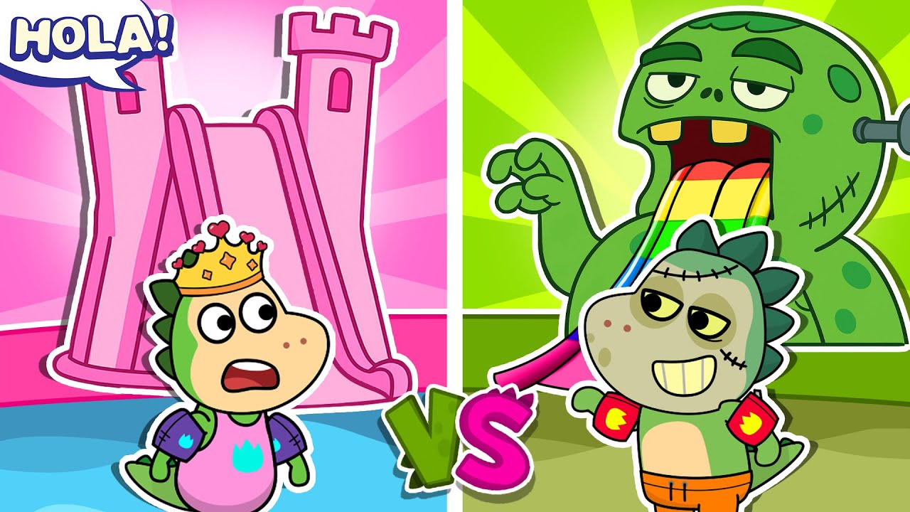 🤩¡WOW! ¡La épica batalla de Princesa y Zombie de Sparkle y Spike! 👑 Cuentos para Niños de Fire Spike