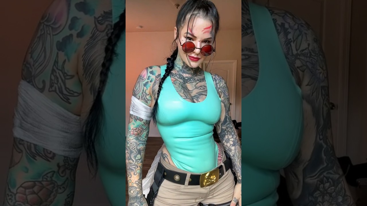 Womb, I mean Tomb Raider 😘 #laracroft #laracroftcosplay #shortsfeed #shortsvideo #shorts