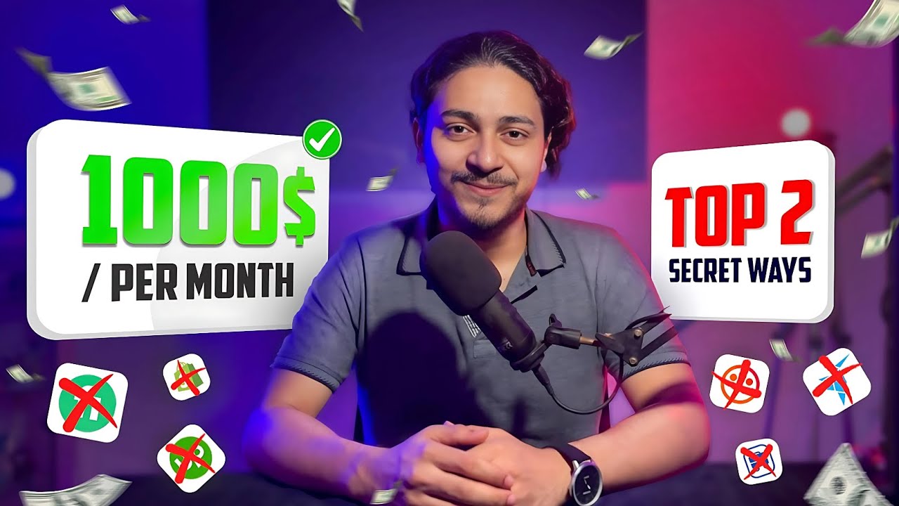 Only 2 Secret Way to Earn $1000USD/Month ! (2024)