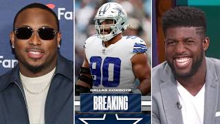 Emmanuel Acho breaks down why "Cowboys are moving from a 4-3 to 3-4 defense" on trade DT Odighizuwa