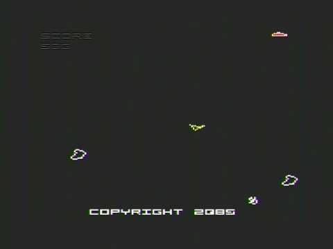 XGS PIC 16-bit Atari Asteroids Clone