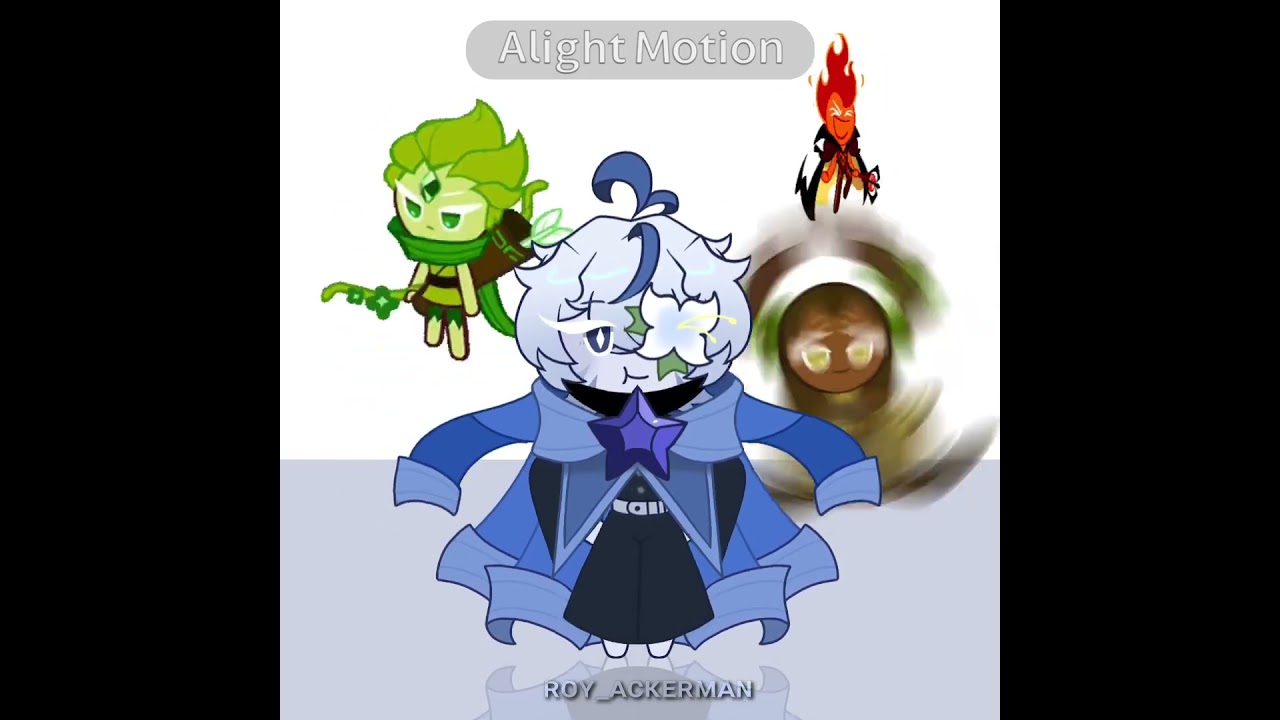 I'm back- #cookierunkingdom #crk #windarchercookie #millennialtreecookie #firespiritcookie #oc #fyp