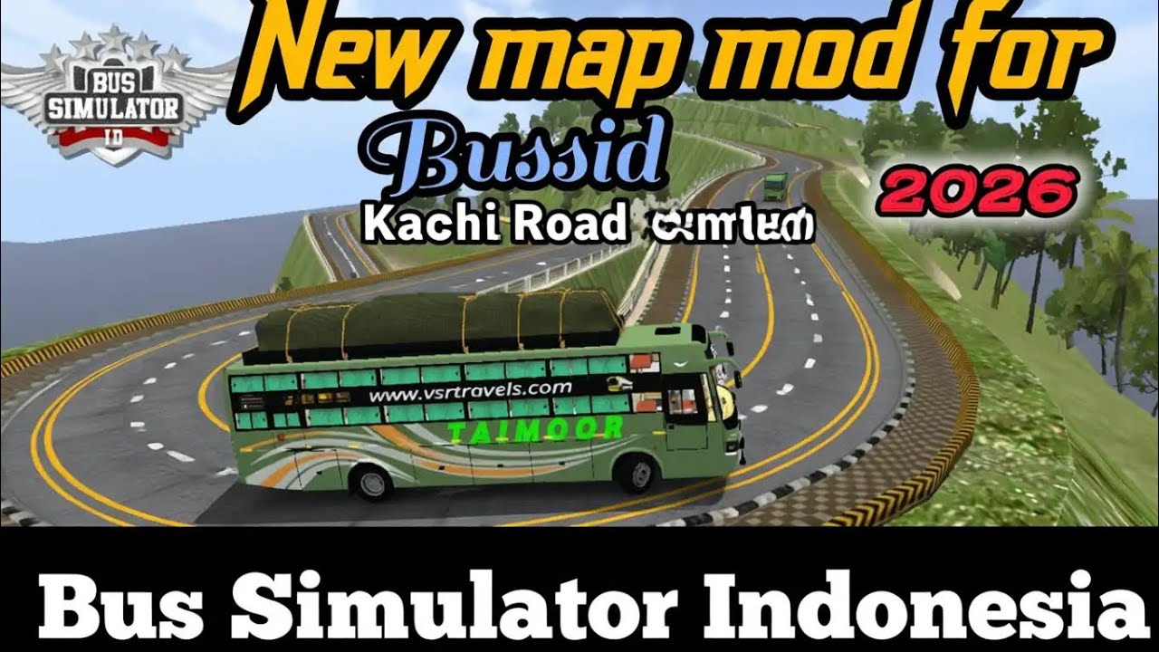 Finally bussid new map mod release 😃|Bussid new Mountain 🏔️ 🏔️hill map|Bussid offroad hill map|v4. 1