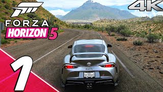 FORZA HORIZON 5 Gameplay Walkthrough Part 1 - Prologue (Full