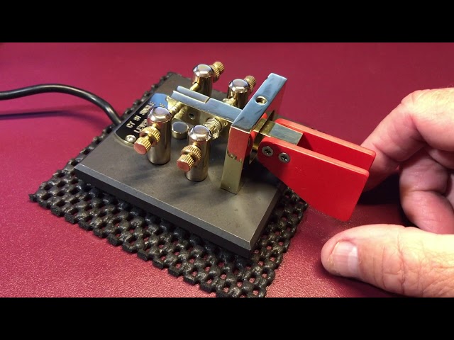 UR5CDX CT-91 Single Lever Iambic Paddle - YouTube