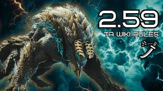 MHWI Zinogre TA Wiki Rules Solo Longsword HD